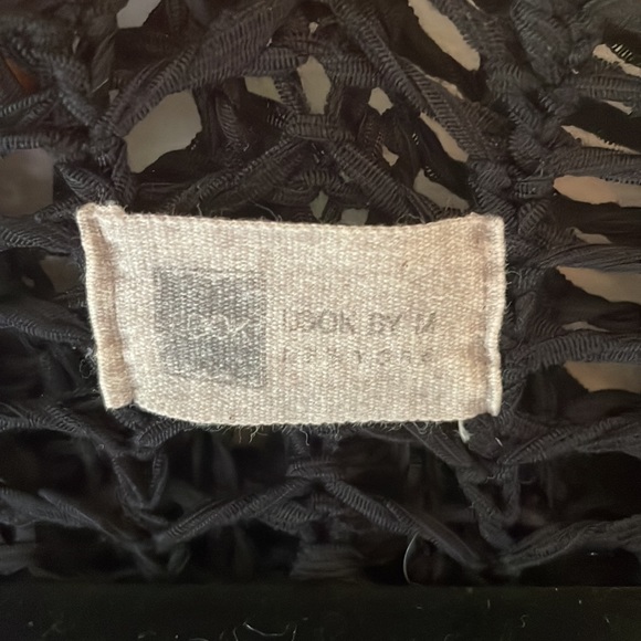 Look By M New York Hooded Crochet Tie Waist Layering Vest (Size M/L) - Picture 8 of 10